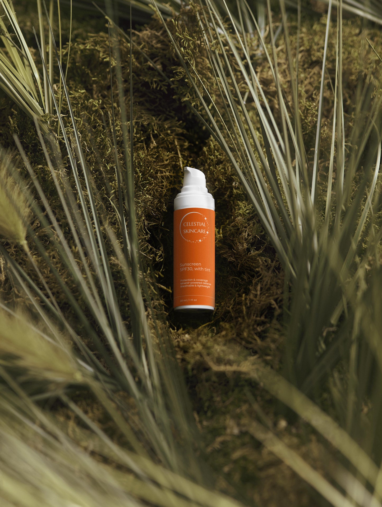 Mineral Sunscreen SPF30, with tint - Celestial Skincare