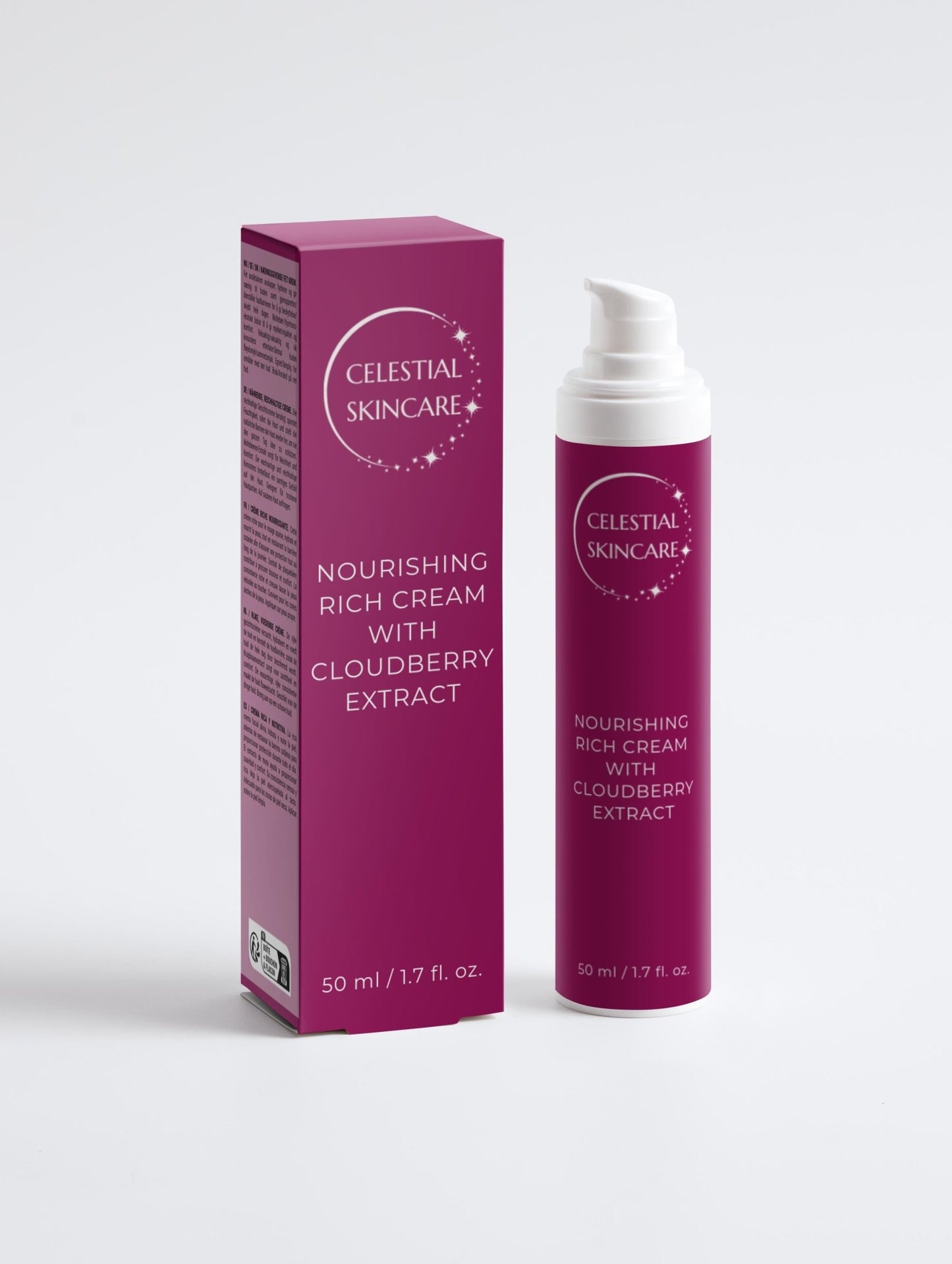 Nourishing Rich Cream With Cloudberry Extract - Celestial Skincare