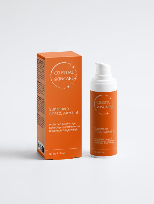 Mineral Sunscreen SPF30, with tint