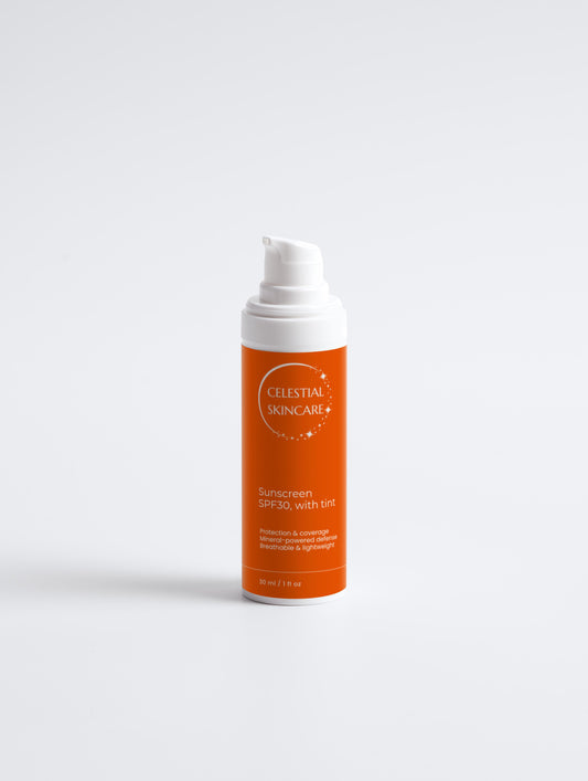 Mineral Sunscreen SPF30, with tint